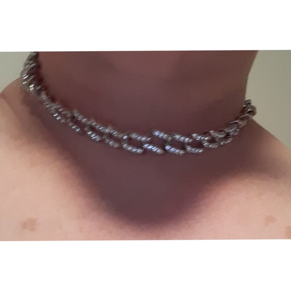 😍NWT FASHION NOVA CUBAN STYLE CHOKER - Picture 5 of 7